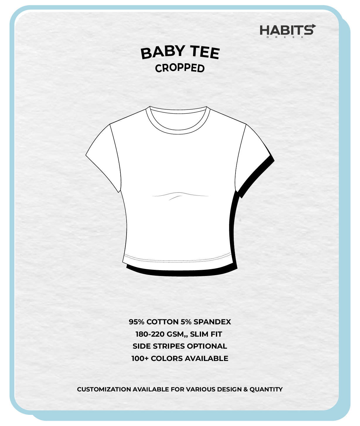 BABY TEE (CROPPED)