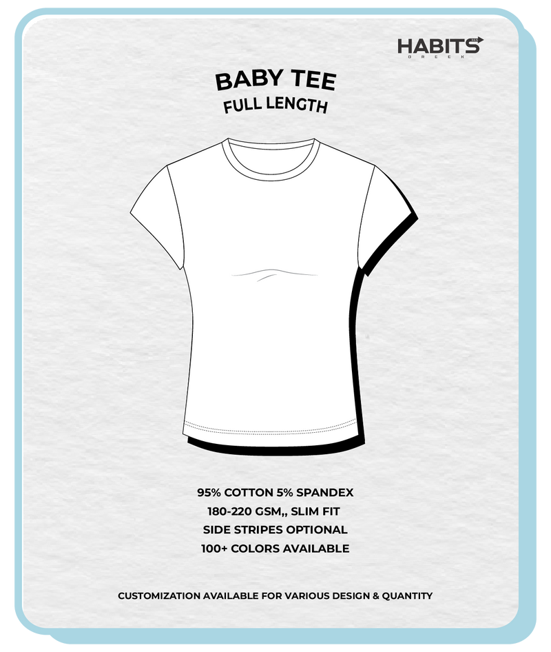 BABY TEE (FULL LENGTH)