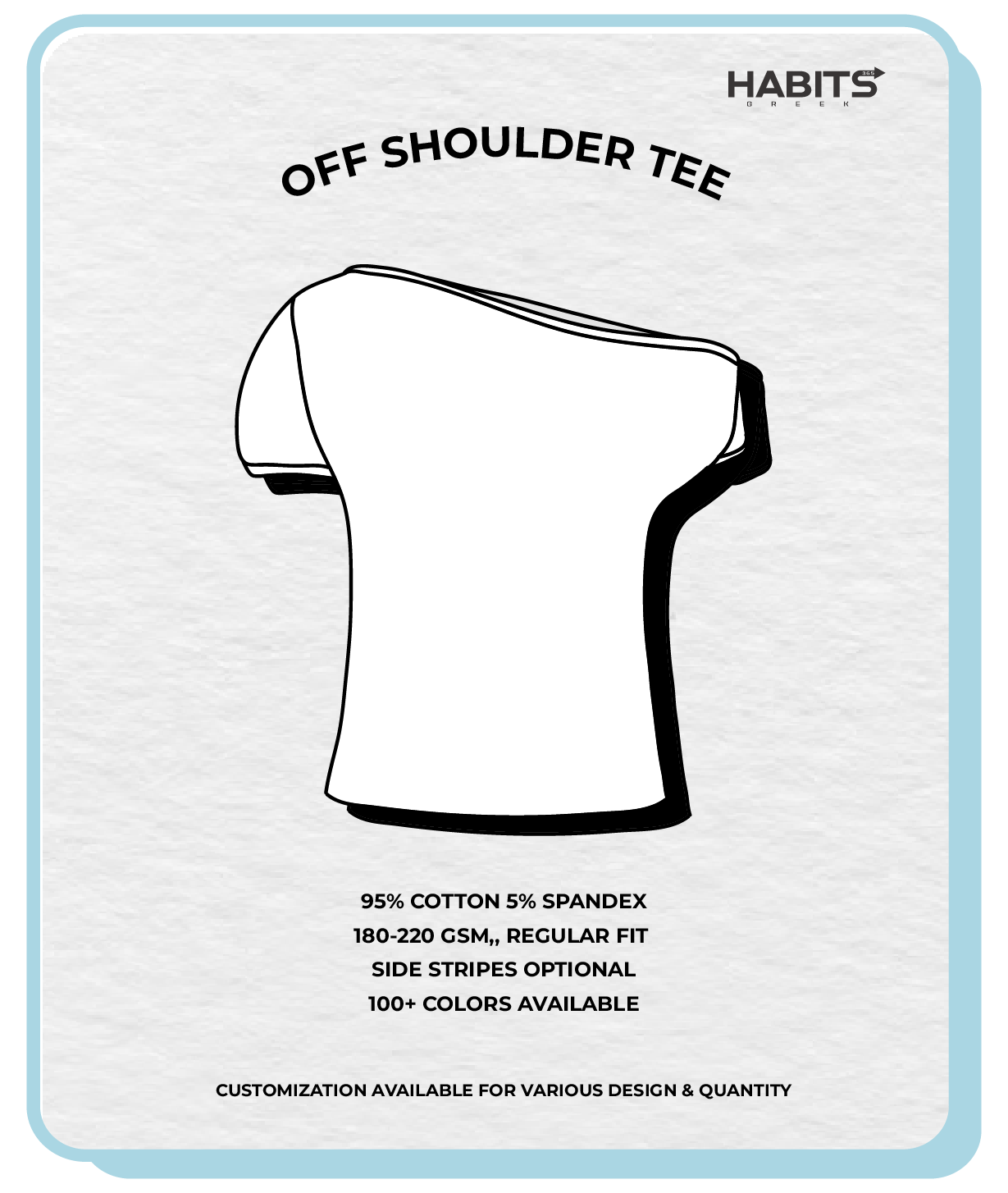 OFF-SHOULDER TEE