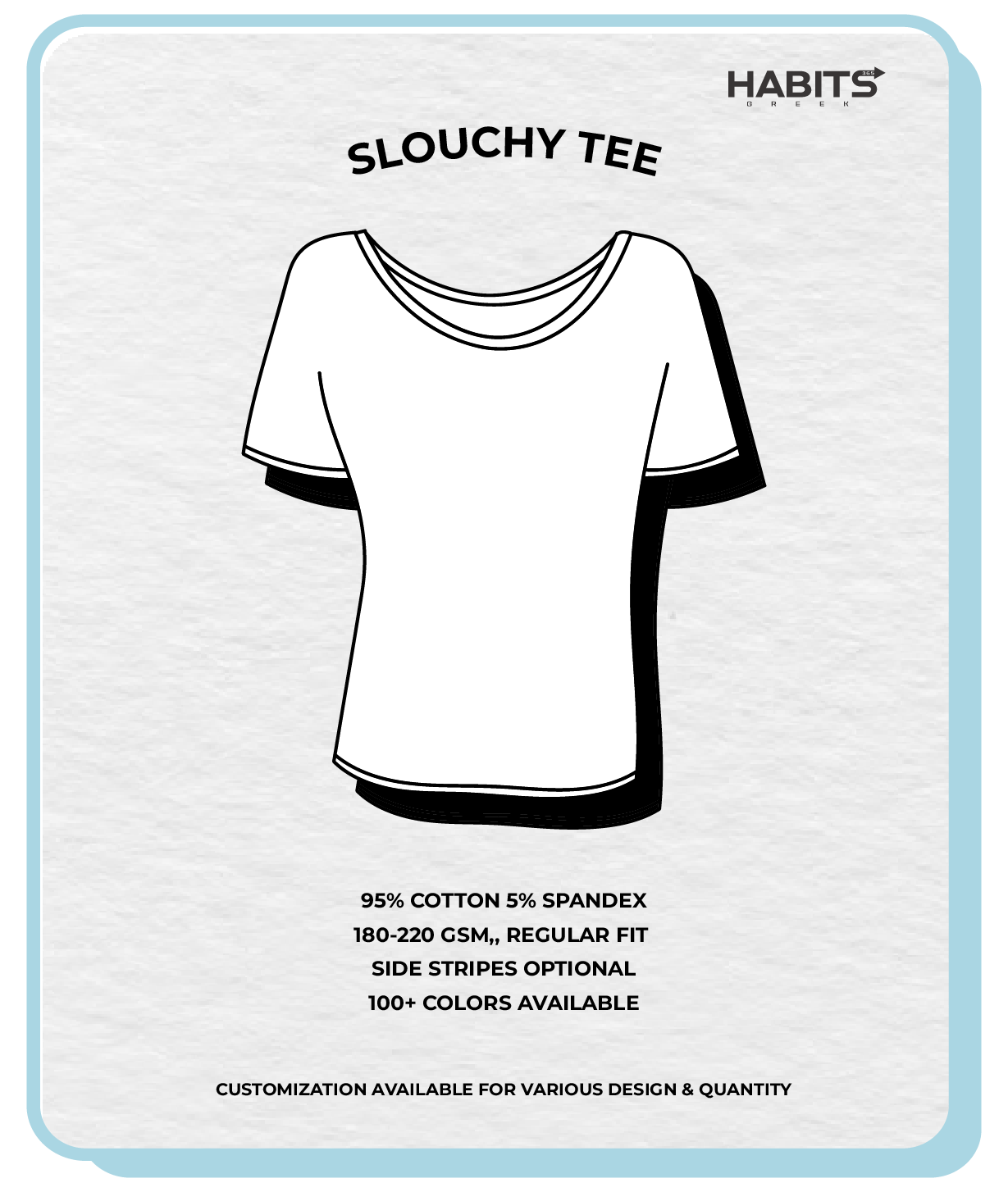 SLOUCHY TEE