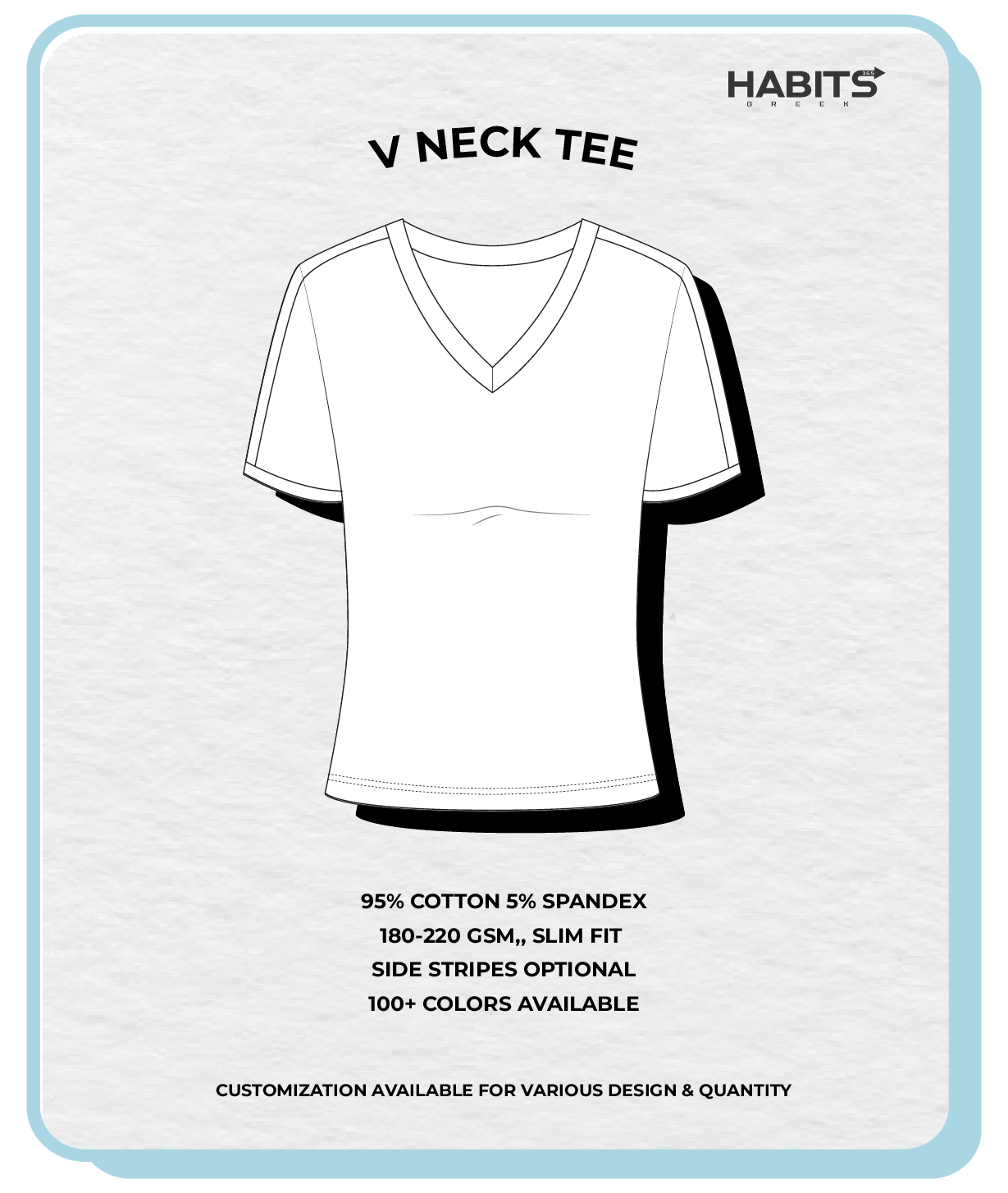 V-NECK TEE