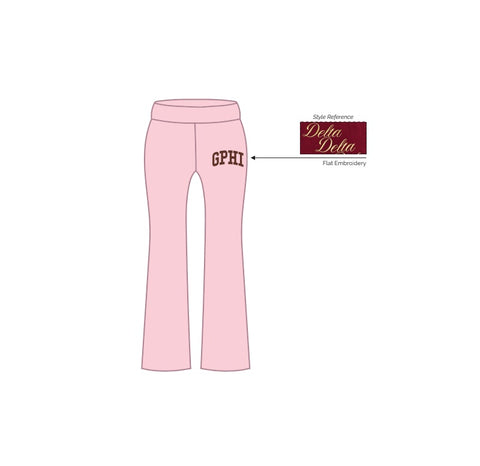 HG-2021-University of Southern Indiana-Gamma Phi Beta-Wide Leg Sweatpants