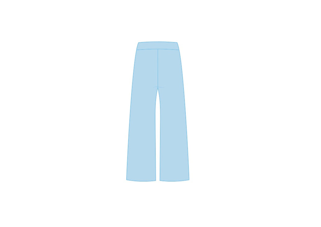 H3G-0172-West Virginia University-Alpha Omicron Pi-WIDE LEG SWEATPANTS