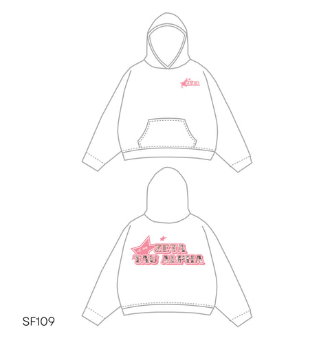 SF019 White Hoodie