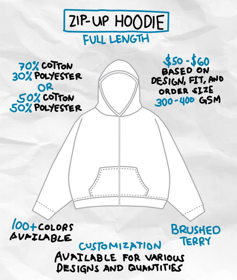 ZIP-UP HOODIE