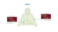 H3G-1411-Ohio State University-Chi Omega-ZIP UP HOODIE