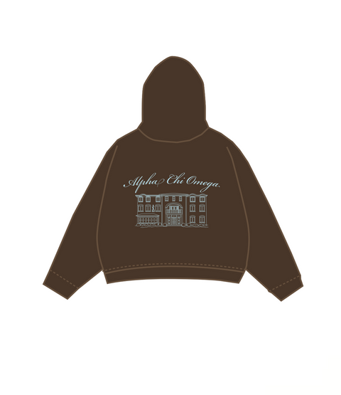 IN-0124 - Ohio State University X Alpha Chi Omega Hoodie