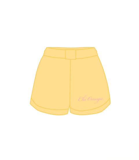 HG-0648 - University of Evansville - Chi Omega Shorts
