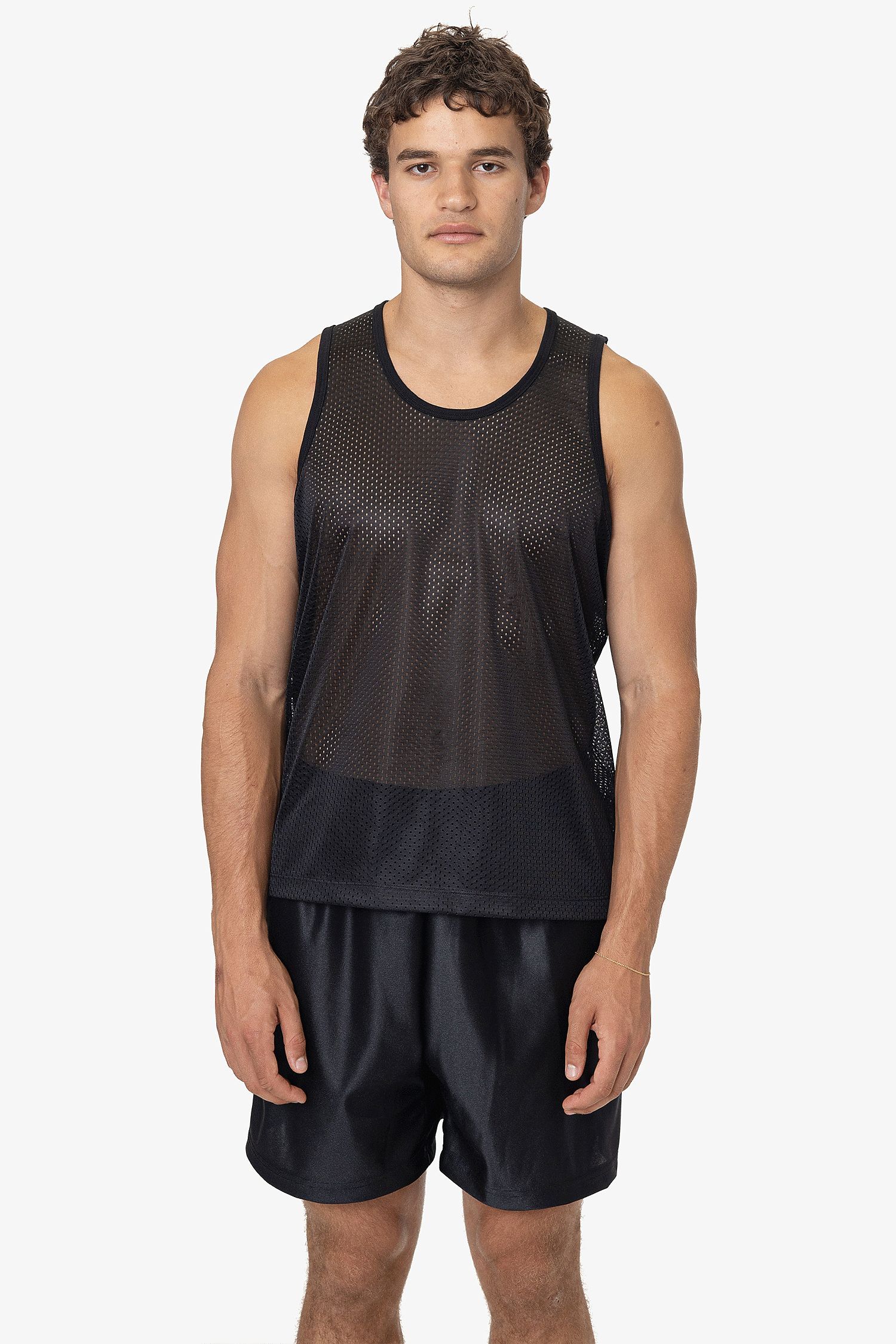 Los Angeles Apparel - Athletic Mesh Tank Top - AM415