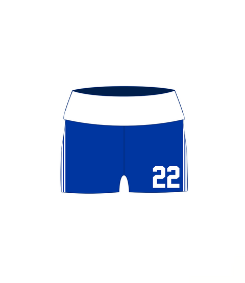 HG-0716 - University of Florida X Delta Gamma Foldover Shorts