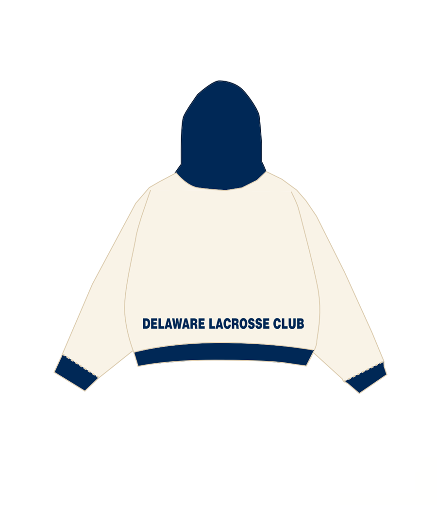 HG-0651 - University of Delaware X Delaware Lacrosse Club Hoodie