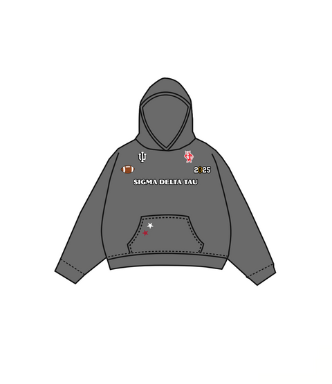 IN-0085 - Indiana University X Sigma Delta Tau Hoodie