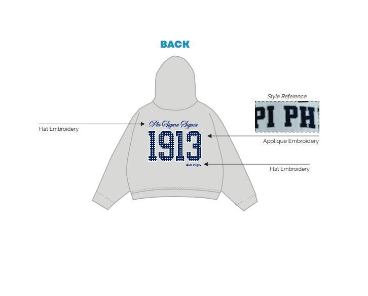H3G-2674-McDaniel College-Phi Sigma Sigma-HOODIE