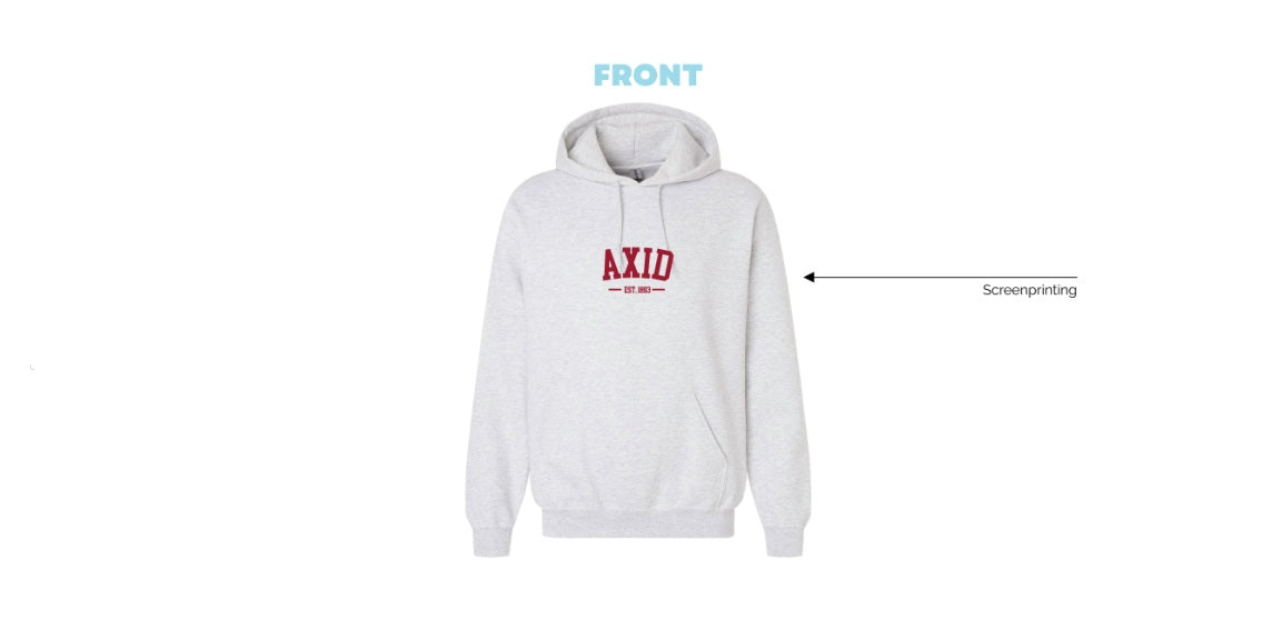 H3G-1830-Cameron Cashdollar-University of Delaware-Alpha Xi Delta-BASIC HOODIE