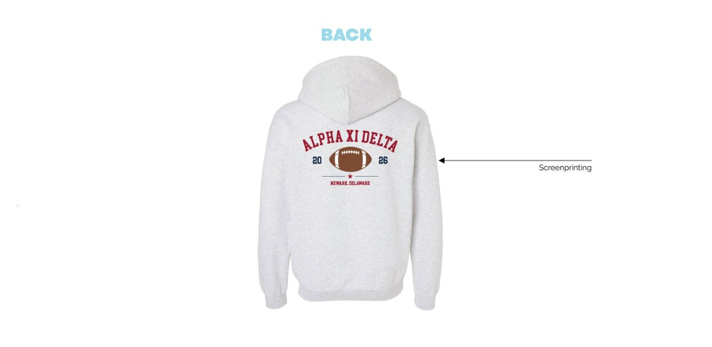 H3G-1830-Cameron Cashdollar-University of Delaware-Alpha Xi Delta-BASIC HOODIE