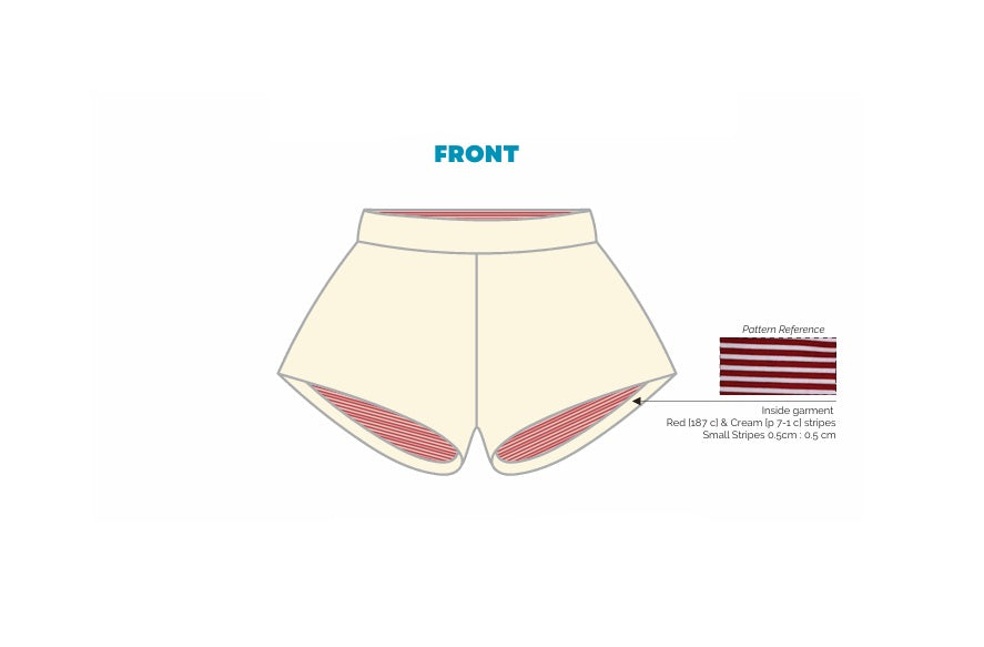 H3G-1410-University of Cincinnati-Chi Omega-BOOTY SHORTS