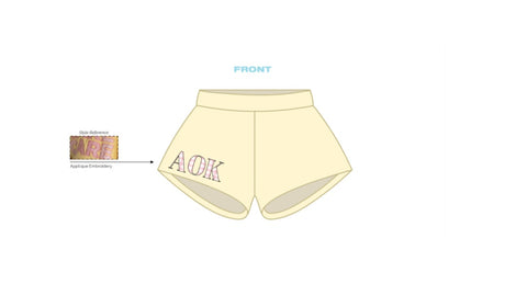 H3G-0981-Bloomsburg University-Alpha Theta Kappa-Booty shorts