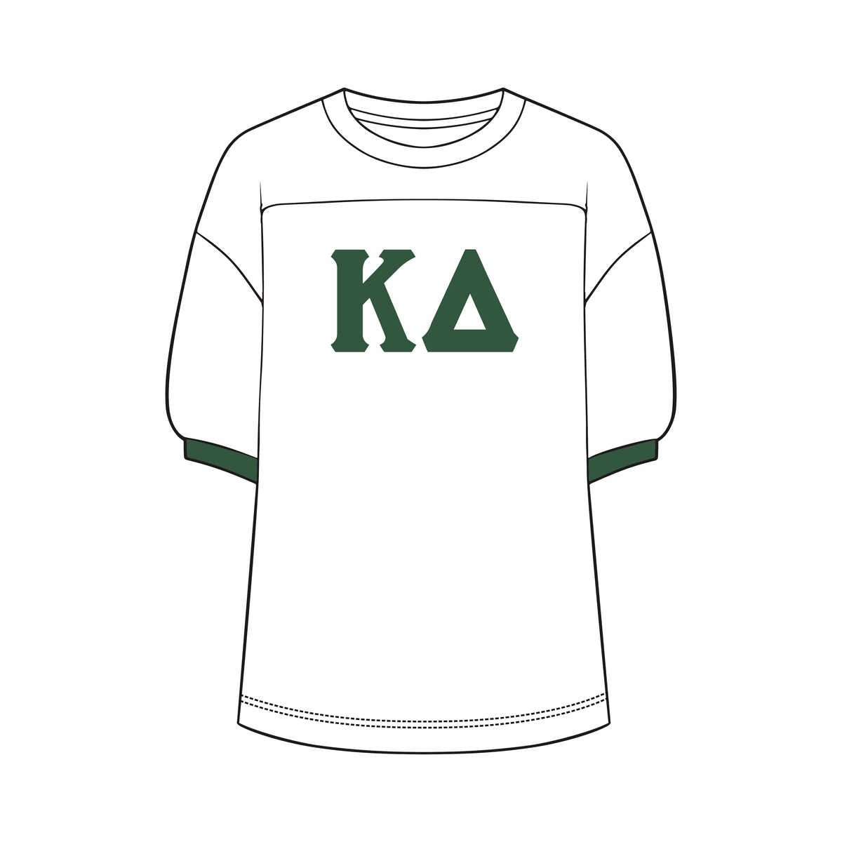 Bid Day Jersey Shirt - Kappa Delta