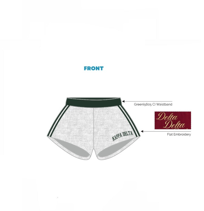 H3G-1397-University of Maryland-Kappa Delta -BOOTY SHORTS