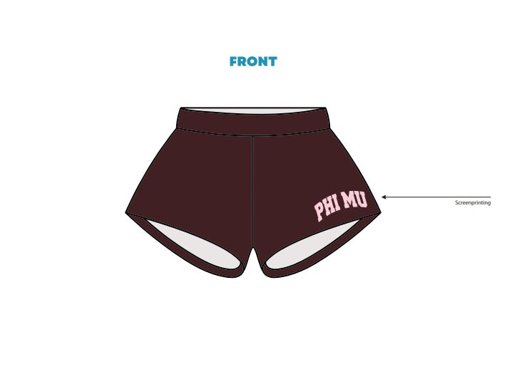 H3G-2188-Kent State University-Phi Mu-BOOTY SHORTS