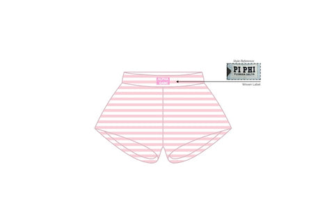 H3G-0953-Ball State University-Alpha Gamma Delta-Shorts