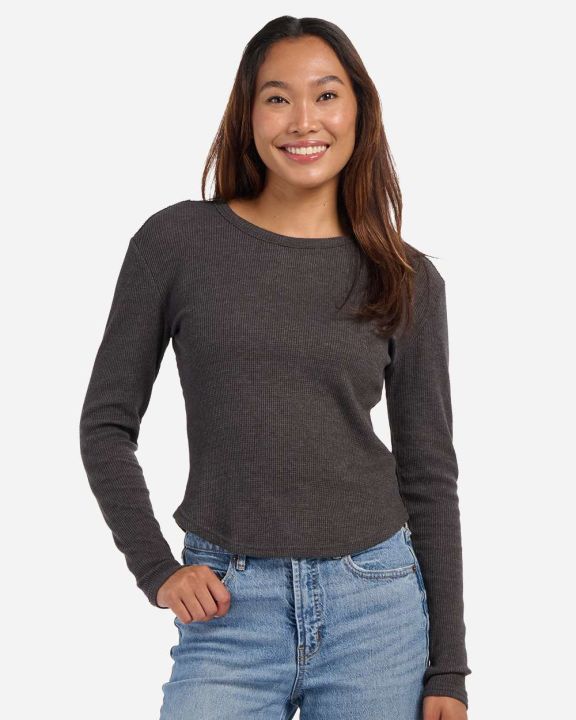 Boxercraft - Waffle Knit Long Sleeve Baby Tee - BW3103
