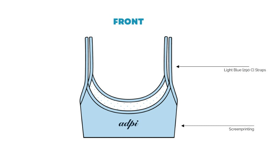 H3G-1477-Furman University-ADPI-DOUBLE STRAP ATHLETIC BRA