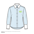 Button Downs - White Collars - Blue