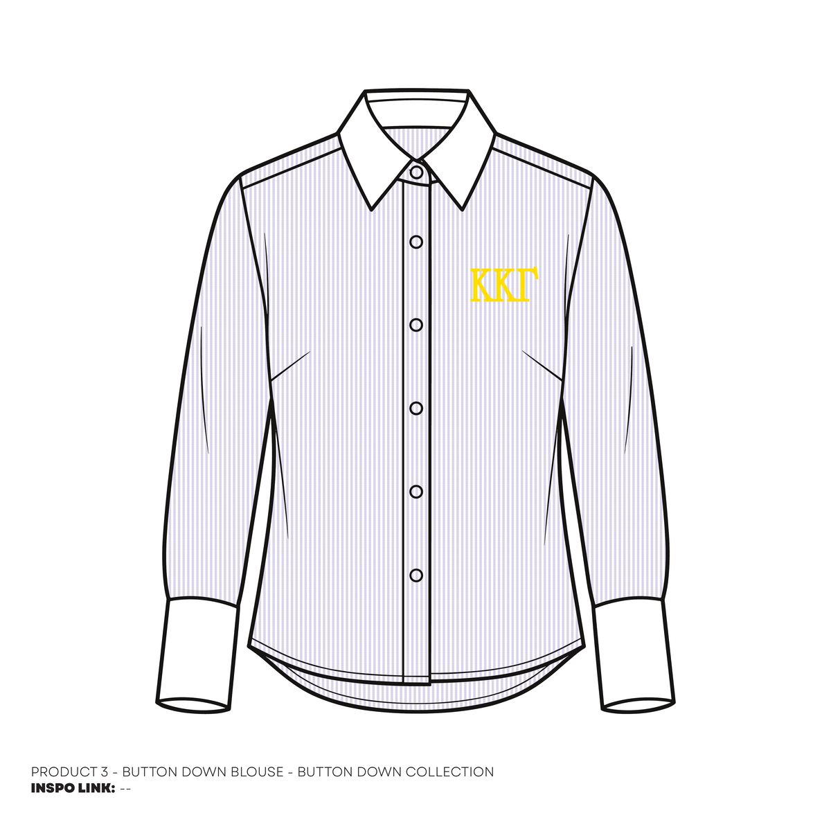 Button Downs - White Collars - Lavender