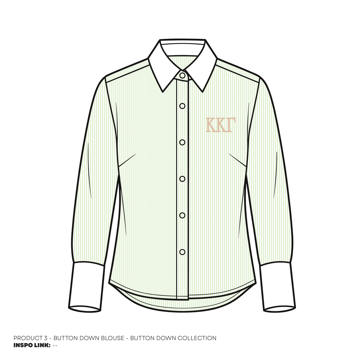 Button Downs - White Collars - Mint
