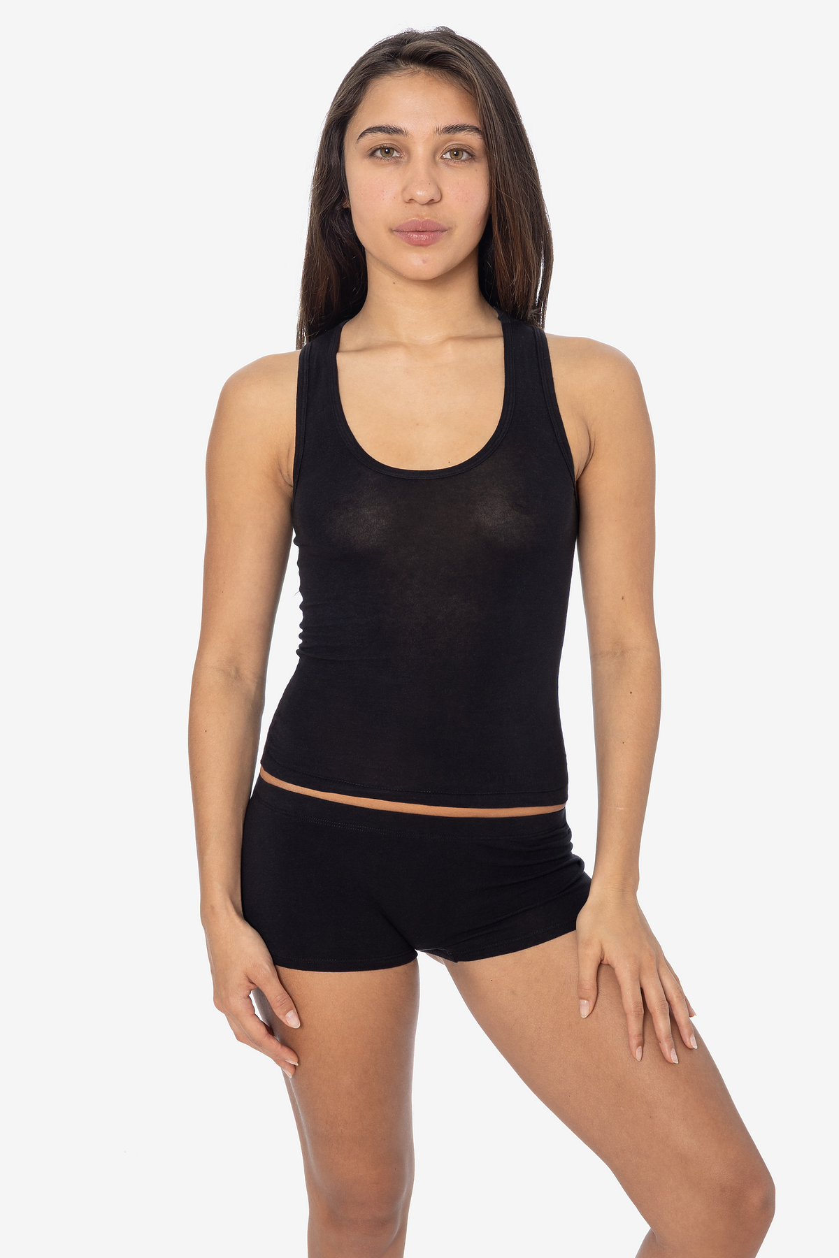Los Angeles Apparel - Cheesecloth Scoopneck Tank - CC380