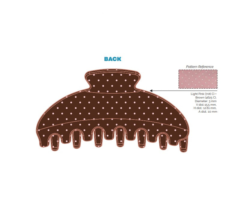 H3G-2521-San Diego State University-Woman in Business-CLAW CLIP BROWN