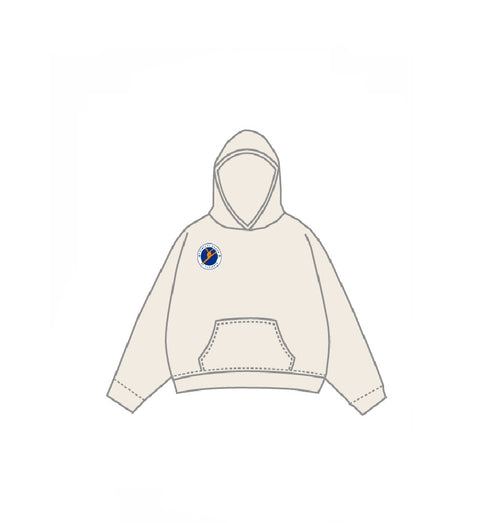 IN-0207 - University of Illinois Urbana Champaign - Velocity Cream Hoodie