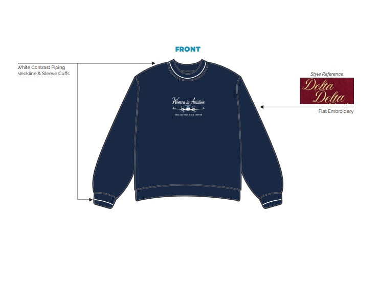H3G-2385-Embry-Riddle Aeronautical University-Women in Aviation-CREWNECK