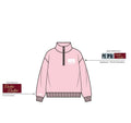 H3G-1919-University of Iowa-Women in Business-QUARTER ZIP PINK