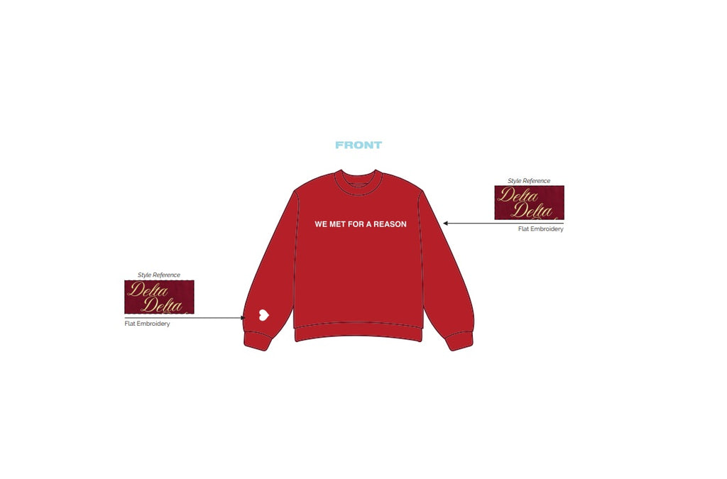 H3G-1242-University of North Carolina at Charlotte-Zeta Tau Alpha-CREWNECK