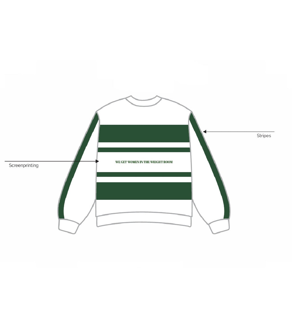 IN-0284 - University of Miami - UM Girl Gains Crewneck