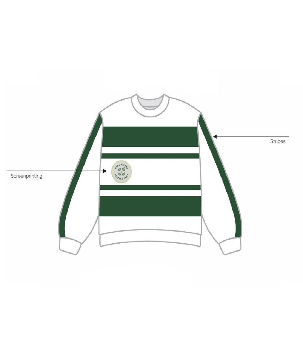 IN-0284 - University of Miami - UM Girl Gains Crewneck