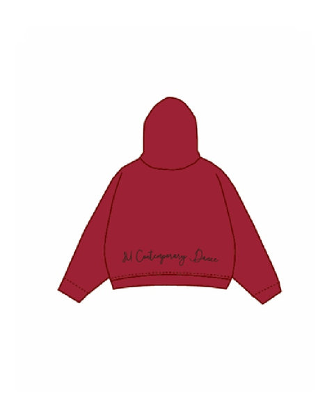 HG-0855 - Indiana University - IU Contemporary Dance Crimson Hoodie