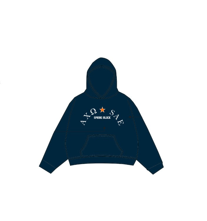 HG-1532 - University of Illinois Urbana-Champaign - AXO Custom Hoodie