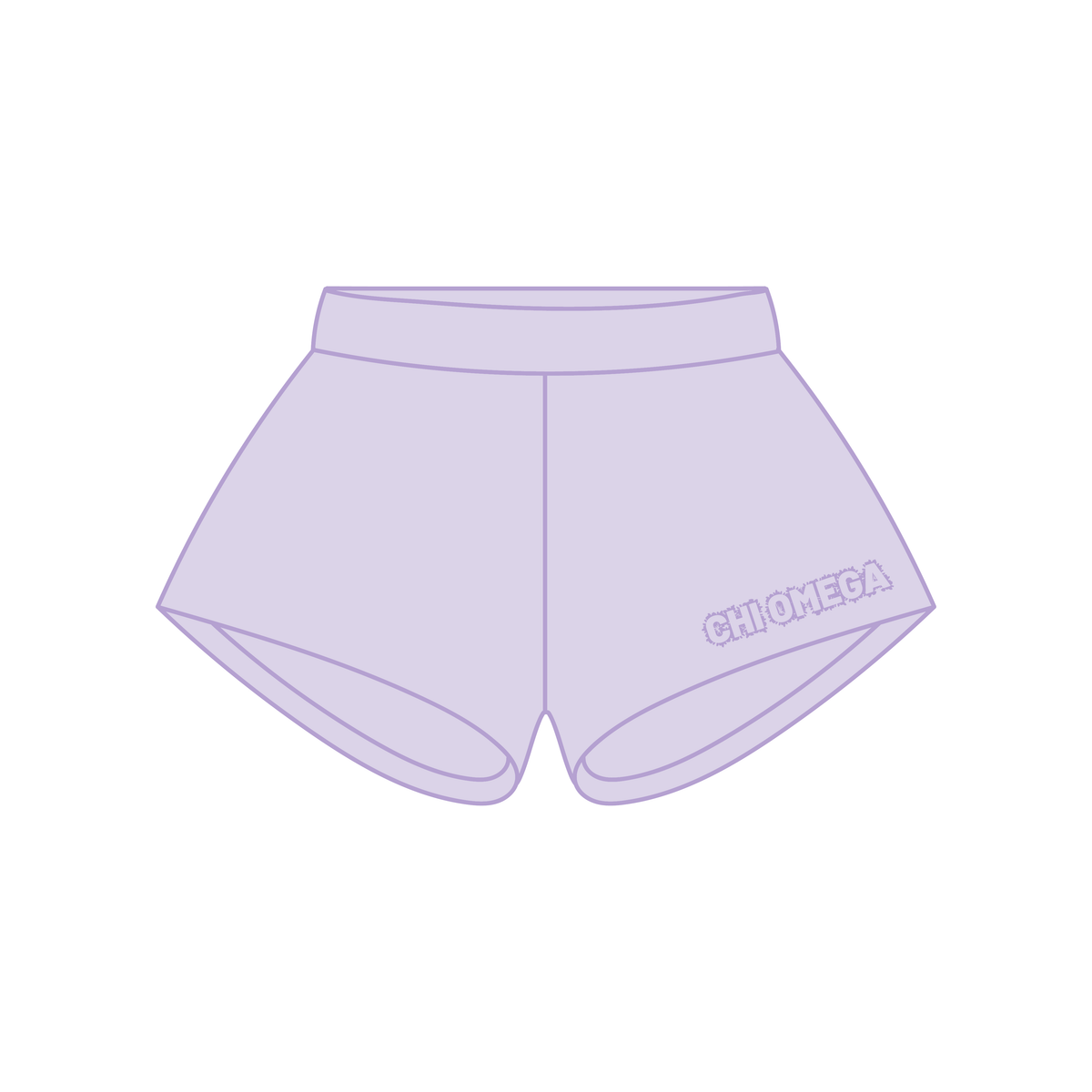 Distressed Zip Up Sets - Lilac