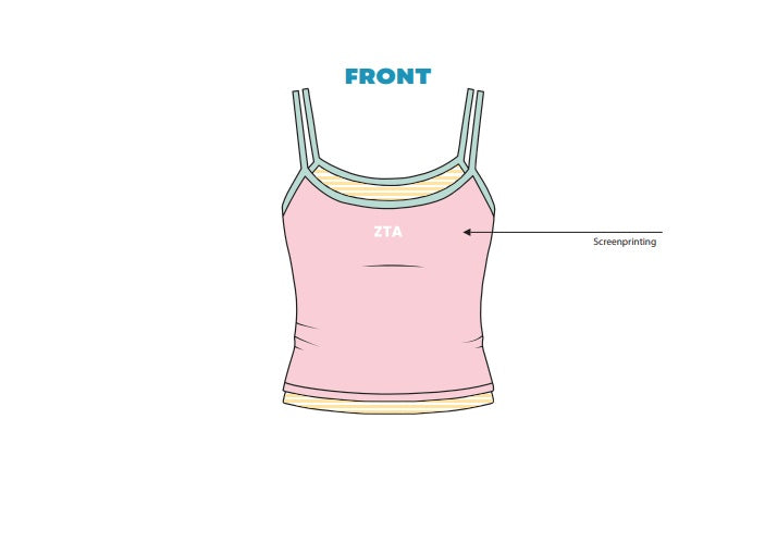 H3G-2007-Illinois State University-Zeta Tau Alpha-DOUBLE STRAP TANK