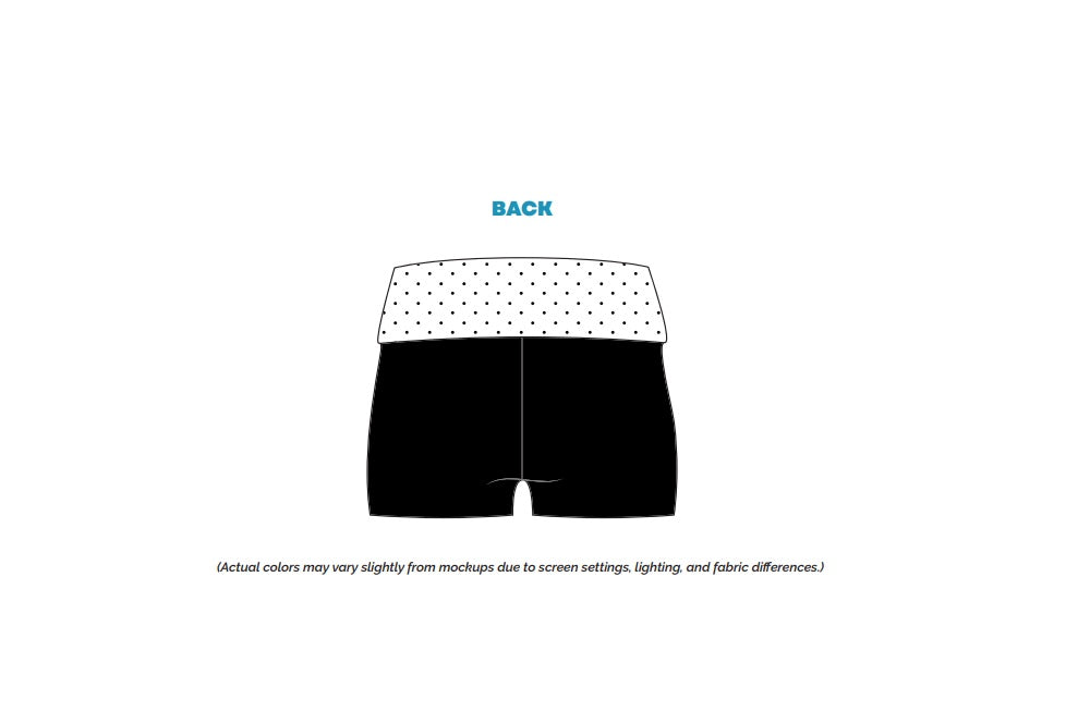 H3G-0741-University of Oregon-Lambda Sigma Gamma Sorority Incorporated-(Black & white) Shorts