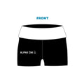 H3G-1388 - Quinnipiac University - Alpha Chi Omega Fold Over Shorts