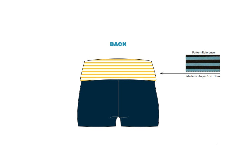H3G-1248-University of Michigan-Pi Phi-FOLD-OVER SHORTS