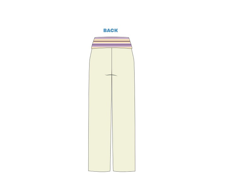 H3G-2626-Pennsylvania State University-Delta Phi Epsilon-FOLD-OVER WIDE LEG PANTS