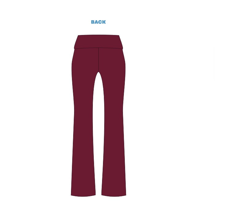 H3G-2866-University of New Hampshire-Phi Sigma Sigma-Fold Over Flared Pants