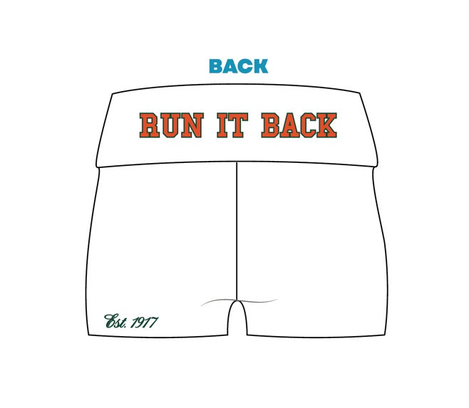 SDT University of Miami – FOLD OVER SHORTS
