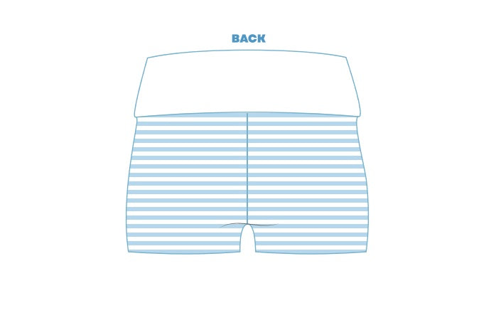 H3G-2665-Indiana University-delta zeta-FOLD OVER SHORTS