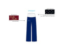 H3G-2302-Indiana University Bloomington-Theta Phi Alpha-Fold-Over Wide Leg Pants